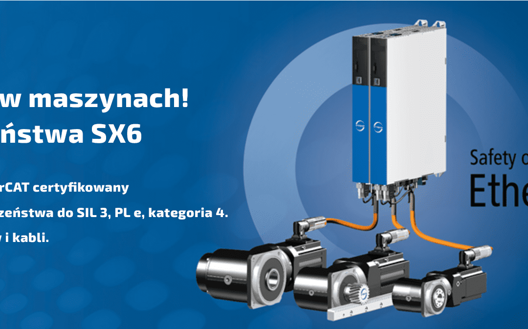 Moduł bezpieczeństwa SX6 serwonapędów SC6