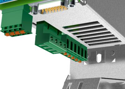falownik, falownik wektorowy, stober fds5000, widok falownika od dołu