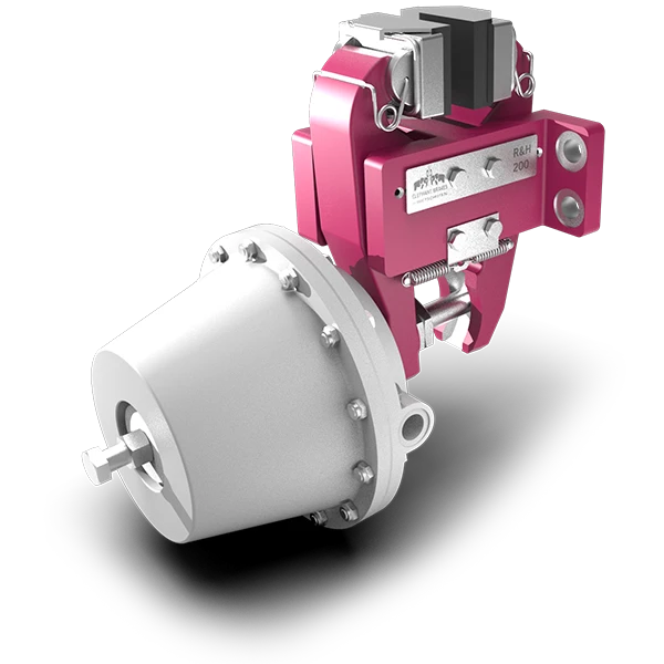 hamulec dźwigniowy, r&H200, hamulec dźwigniowy pneumatyczny, hamulec pasywny